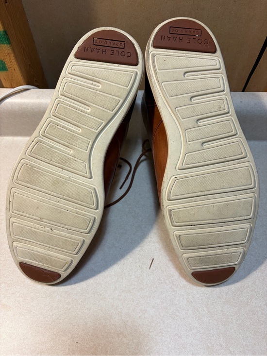 Cole Haan Classic Brown Leather Lace-Up Boots main image 5